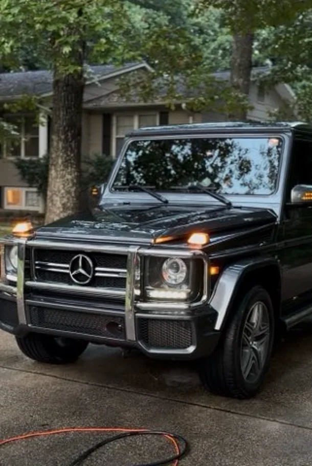 Mercedes G-Wagon, washed and dressed by Daniel’s Auto Detailing